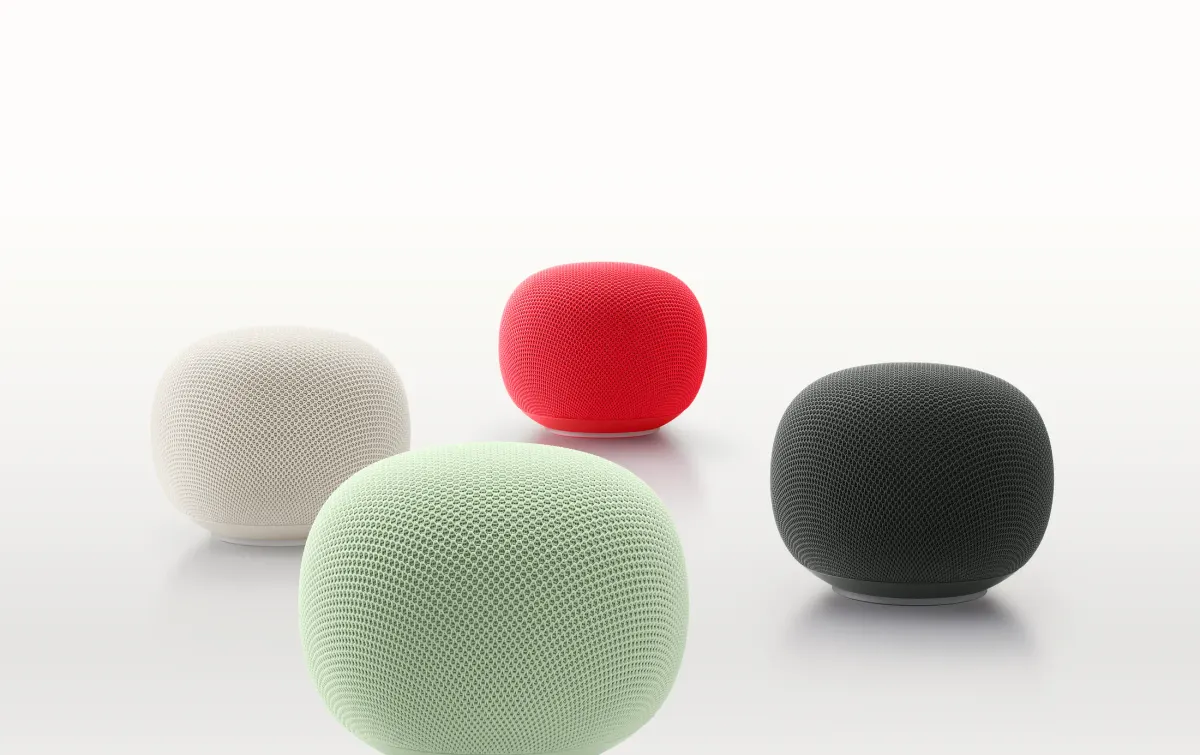 Google Home Speaker in four colors
