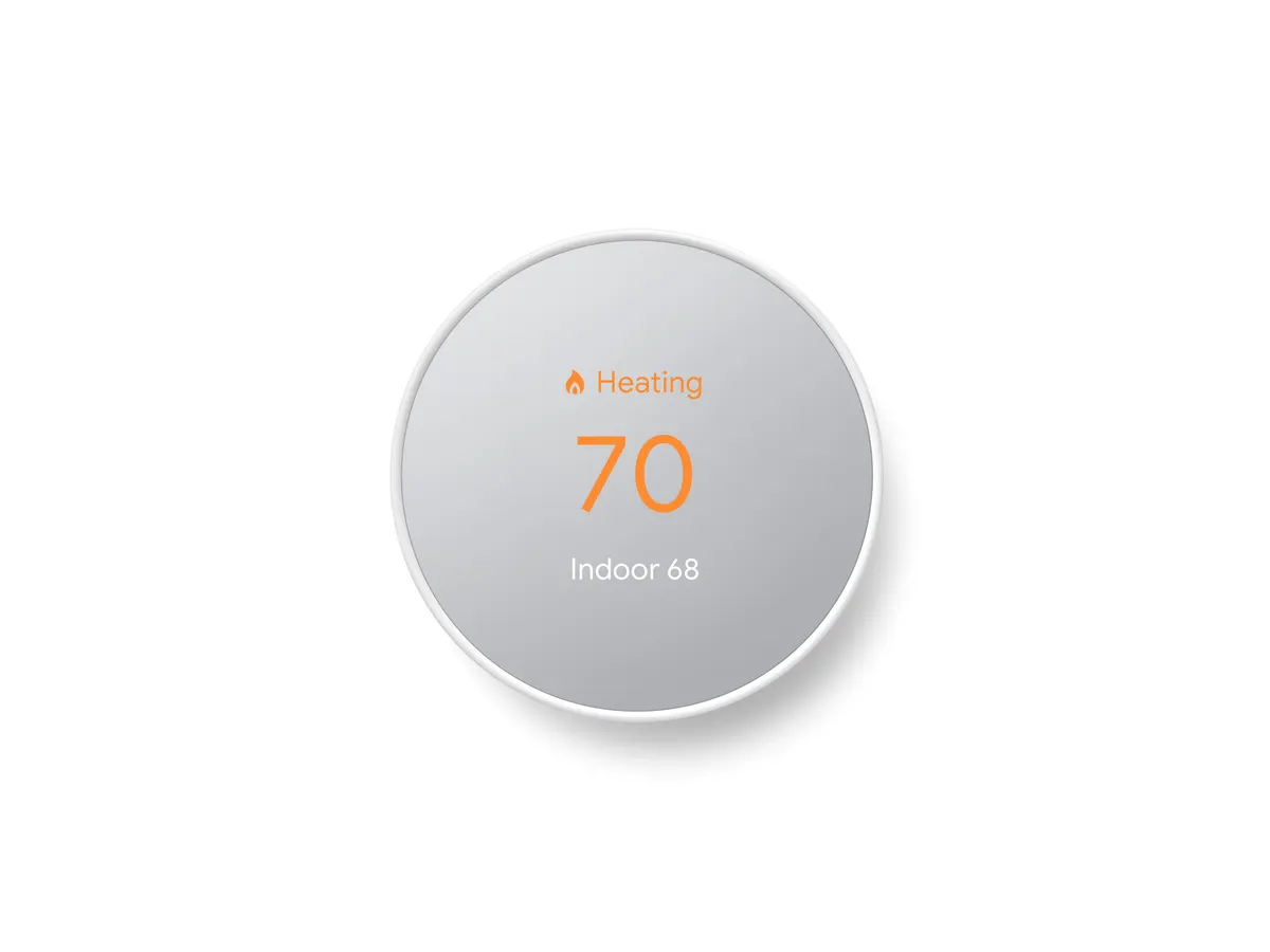 Google Nest Thermostat (2020) in Snow